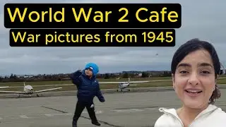 Exploring a World War 2-Inspired Cafe: History & Delicious Food! 🇨🇦🥓