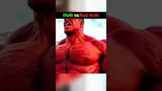 Secret🤫! RED HULK vs HULK🤐#marvel #hulk
