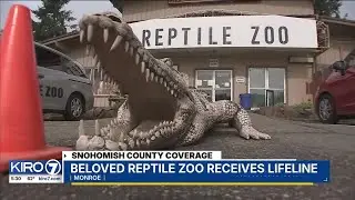Local reptile zoo saved from closure by community support