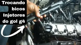 COMO TROCA BICOS INJETOR DO GOL G4.