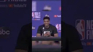 Giannis Adetokunbo Explains Early Exit 😂🏀 | NBA Finals Press Conference