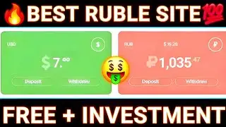 Ruble Earning Sites Today | New Ruble Sites | Russian Ruble Earning Site | New Real Paying Website