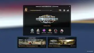 AMERICAN TRUCK SIMULATOR REAL REALISTIC STEERING WHEEL AND SUSPENSION SETTINGS ATS 7/28/2022
