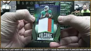 2020 Panini Obsidian Football Hobby 12 Box Case Break #1