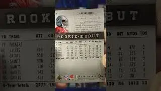AARON BROOKS 2004 UPPER DECK ROOKIE FOOTBALL CARD 💪🔥😲🏈