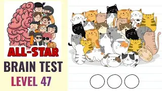 Brain Test All Star Level 47 | Find 3 dogs among the crowd | Walkthrough