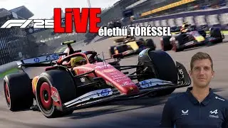 F1 25' I ÉLETHŰ TÖRÉSSEL LiVE I P20 👉 P1?