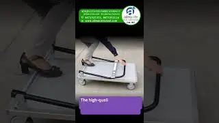 Effortless Material Handling with Our Platform Trolley 🛒💪 | Industrial Transport Solution 🚚✨