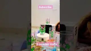 Amazing Artwork | Handpainted Glasses #artist #painting #art #DIY's #viral #viralvideo #craft #view