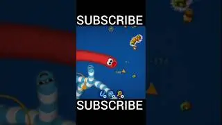 worms zone magic gameplay 🐍 #nafigaming777