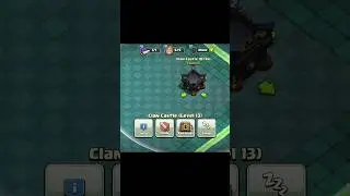 Clan Castle MAXED in (X) Days! ⚡|| MAX CLAN CASTLE UPGRADE! 🏰✨|| #clashofclansshorts #cocshorts