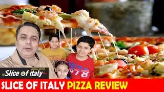 Slice of Italy Pizza Review 😱 Cheesiest Pizza in India 😱 Indian Food Vlogs