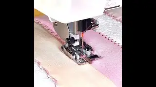 Changeable Decorative Guide Sole for the Walking Foot With Interchangeable Soles