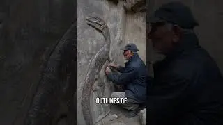 Carvings of Dinosaurs in an Ancient Temple?