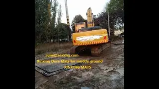 dura base mat/ hdpe plastic trackway panel