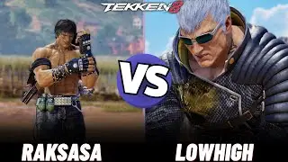 Tekken 8 - LowHigh (Bryan) VS Raksasa (Bryan) Quick Match