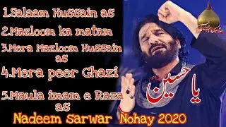 Nadeem sarwar Noha compilation 2020 | New nohay 2020 | Muharram |