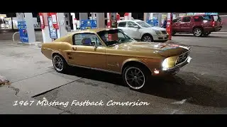 1968 Mustang Coupe to 1967 Mustang Fastback Conversion Video 8 Bumpers, trim and moldings