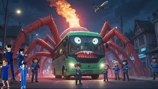 CCTV merekam penampakan BUS TAYO muncul di kota yuta SAKURA SCHOOL SIMULATOR
