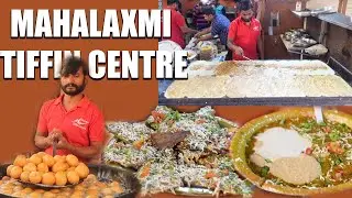 15 Years Old Mahalaxmi Tiffin Centre | Famous at Nampally | Pizza Dosa | Tawa Upma | Must Try | HYD