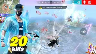 M4A1+Bizon 💪99% Headshot 🎯 27 Kill ⚡Solo Vs Squad Full Mobile Gameplay | Free Fire Max