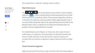 XEND FINANCE -  почему выбрали Binance smart chain