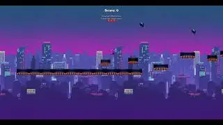 Neon Rush- Indie Platformer