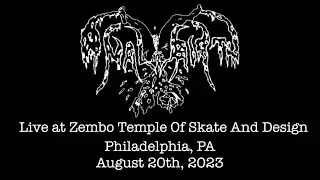 Anal Birth live at Zembo Temple Of Skate and Design, Philadelphia PA 8/20/23
