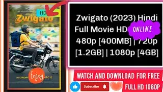How To Download Zwigato Movie For Free In Hindi Hd 1080p |Zwigato Movie Free Me Kaise Dekhe |#movie