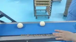 Songda bakery dough ball cutter, dough ball rounder, dough ball forming machine lines