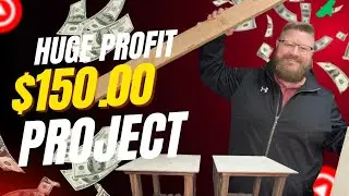 Turn $15 into $150?! DIY End Tables That Sell for Huge Profit!