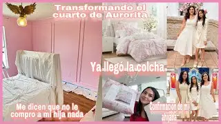 Transformando el Cuarto de Mi hija 🌸 ya lo pintamos. Confirmación de mi Ahijada