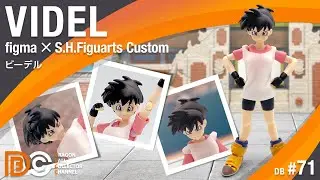 Dragon Ball Z “VIDEL (Short Hair)” S.H.Figuarts size custom figure.ドラゴンボールZ ビーデル（ショートヘア）カスタムフィギュア