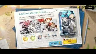 Alchemy Stars: White night mysteries Event. Bunch of free anime stuffs😍