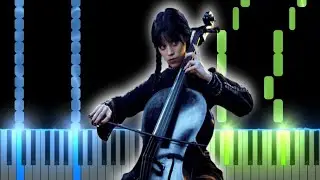 Wednesday Playing Cello - Wednesday: Season 2 (Piano Tutorial)