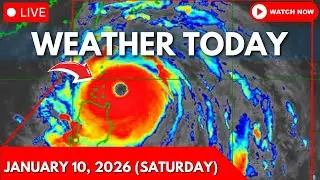 Weather Today Forecast January 10, 2026 (Saturday) | Bagyo Update Today | LPA Update Today