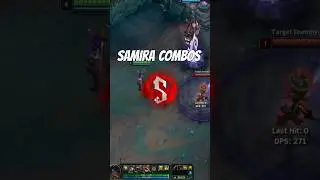 Samira Combo Guide #gaming #shorts #leagueoflegends #samira #v1gorous1 #guide #fyp #twitch