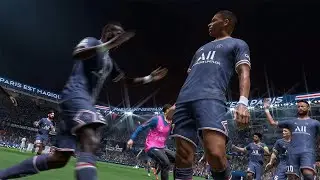 FIFA 22 - Kylian Mbappe Late Goal in Champions League | PS5&trade; [4K 60fps]