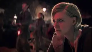 Marie Fischer says Fuck during the WWII Zombies Cutscene