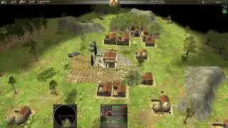 0 A.D. 4v4 | Team Game | Normal map with more rush and more fun.