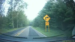 Car Dash Cam #581 - (Shavertown,PA to Harvey's Lake,PA) #dashcam #driving #travel #viral #travel