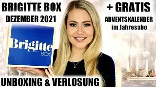 🤩1000€ Wert Angebot? Brigitte Box Dezember 2021 | Unboxing & Verlosung