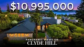 This Private Clyde Hill Home Has the Best Views in Washington | Luxury Real Estate Tours