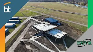 Butler Tech Aviation Center Construction Flyaround 11/13/25