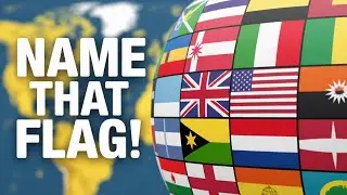 Guess The Country By The Flag Quiz 🚩 | Can You Guess 50 Flags?