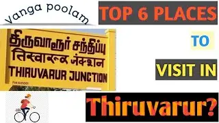 TOP 6 PLACES TO VISIT IN THIRUVARUR