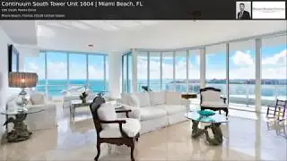 Continuum South Tower Unit 1604 | Miami Beach, FL