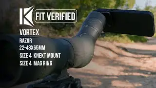 Kapture Install Video | Vortex Razor HD 22-48x65mm Spotting Scope | Size 4 Knekt Mount