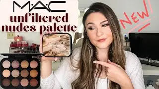 ✨ NEW✨ MAC EYESHADOW PALETTE - CONNECT IN COLOUR: UNFILTERED NUDES - first impressions + swatches