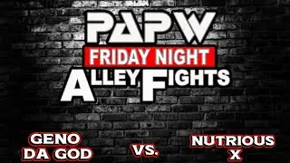 Nutrious X vs. Geno Da God (Alley Fights: 11/9/18)